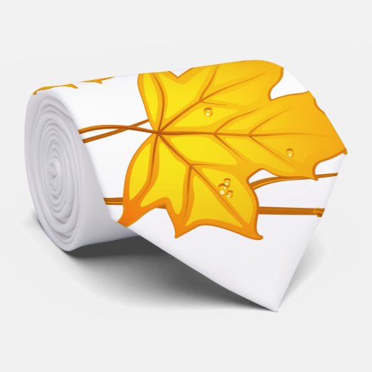 Cravate Tempête d'automne (Roulé)