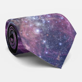 Cravate Tempête de feu torrentielle de naissance d'étoile (Roulé)