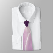 Cravate Tempête de foudre du ciel pourpre (Attaché)