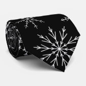 Cravate Tempête de neige chic (Roulé)