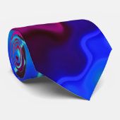 Cravate Tempête psychédélique (Roulé)