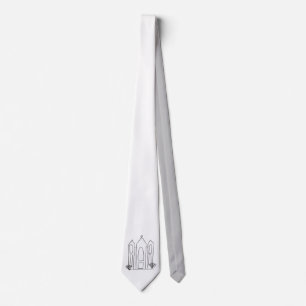 Cravate Temple mormon simple moderne LDS Salt Lake City