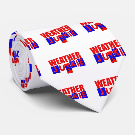 Cravate Temps drôle (Roulé)