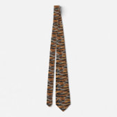 Cravate Tendance pour lui impression exotique (Dos)