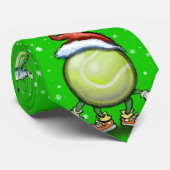 Cravate Tennis Noël (Roulé)