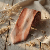Cravate Terracotta Rustic