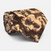 Cravate Terrain rocheux Brown en beige de sable (Roulé)