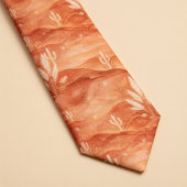 Cravate Terre cuite Désert Bohème