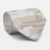 Cravate Terre en friche blanchie Camo (Roulé)