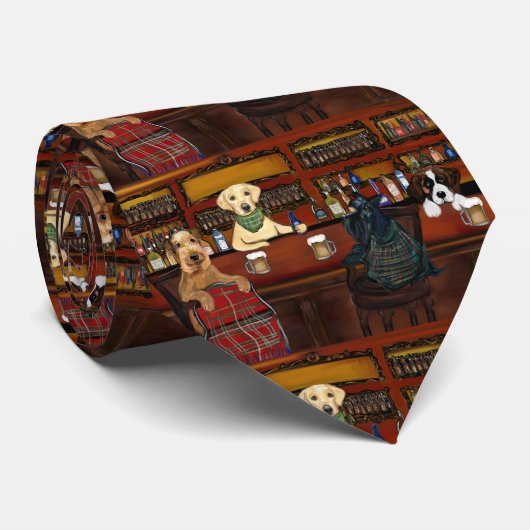 CRAVATE TERRIER AIREDALE & AMIS       (Roulé)