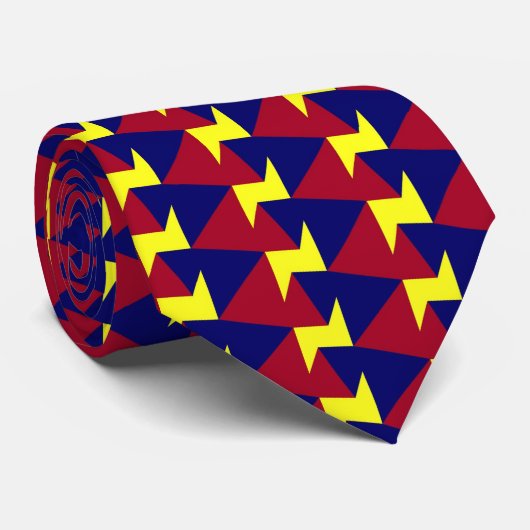 Cravate Tessellation mathématique (Roulé)