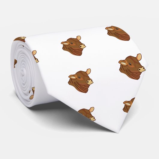 Cravate Tête d'Angus (Roulé)