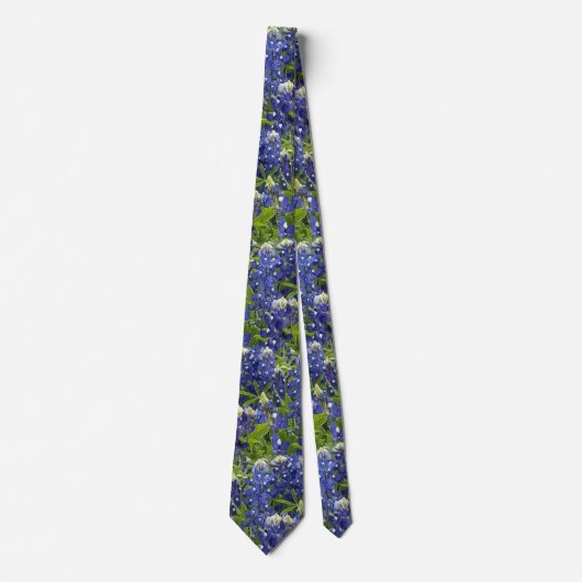 Cravate Texas Blue Bonnets (Devant)
