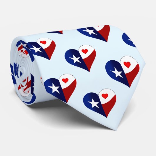 Cravate Texas Love (Roulé)