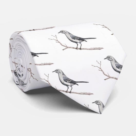 Cravate Texas Mockingbird (Roulé)