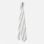 Cravate Texte drôle de savon (Dos)