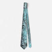 Cravate Texture bleu gris foncé (Devant)