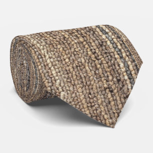 Cravate TEXTURE DE CARPET fAUX IMPRIMER NECKTIE