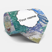 Cravate Texture de crayons (Roulé)