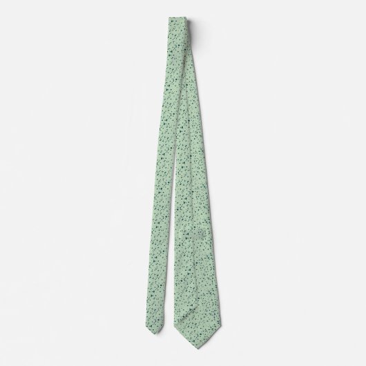 Cravate Texture de marbre vert menthe (Dos)