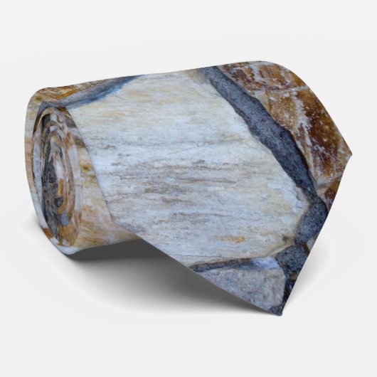 Cravate Texture de mur de roche (Roulé)
