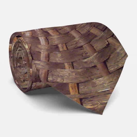 Cravate Texture de panier (Roulé)