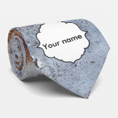 Cravate Texture de peinture d'épluchage (Roulé)