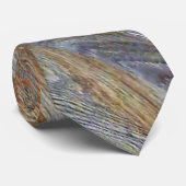Cravate Texture du grain de bois no 5 (Roulé)