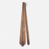 Cravate Texture en bois (Devant)