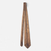 Cravate Texture en bois (Dos)
