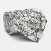 Cravate texture granite | Arrière - plan de marbre en noir (Roulé)