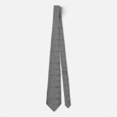 Cravate Texture gris moyen (Devant)