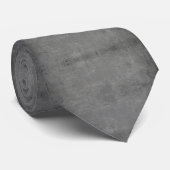 Cravate Texture gris moyen (Roulé)