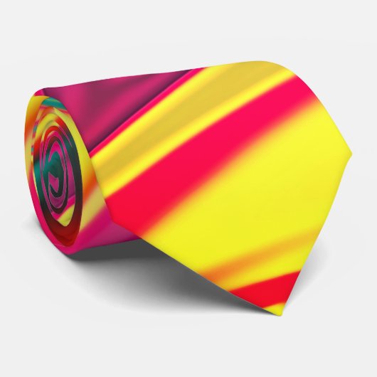 Cravate Texture moderne en granit de marbre simple (Roulé)