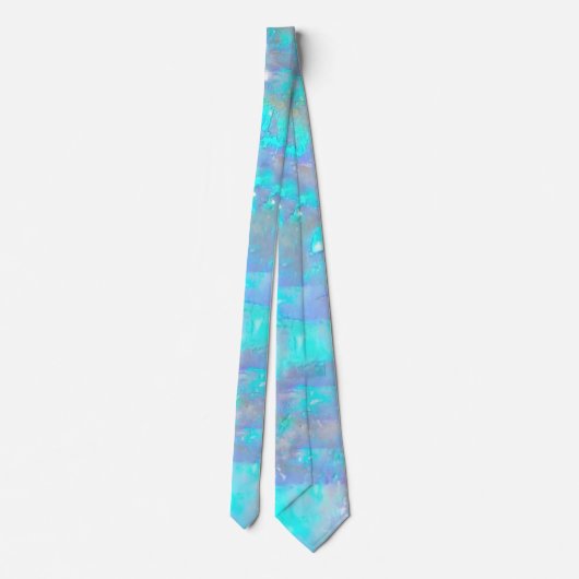 Cravate texture opale (Dos)