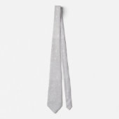 Cravate Texture Parties scintillant argent blanc brillant  (Devant)
