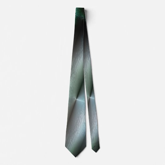 Cravate Texture rocheuse gris cyan souple avec détails num (Devant)