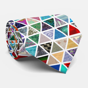 Cravate Textures triangulaires