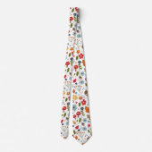 Cravate Thanksgiving Automne Couleurs Jours de Fêtes Thème (Dos)