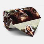Cravate Thanksgiving Mona Lisa Pilgrim (Roulé)