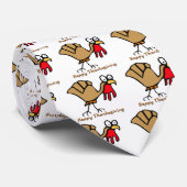 Cravate Thanksgiving Turquie (Roulé)