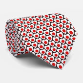 Cravate The Japan Flag Hearts Tie (Roulé)