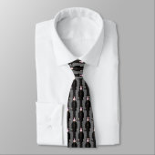 Cravate The Prince of Darkness – Rock Legend Pattern Tie (Attaché)