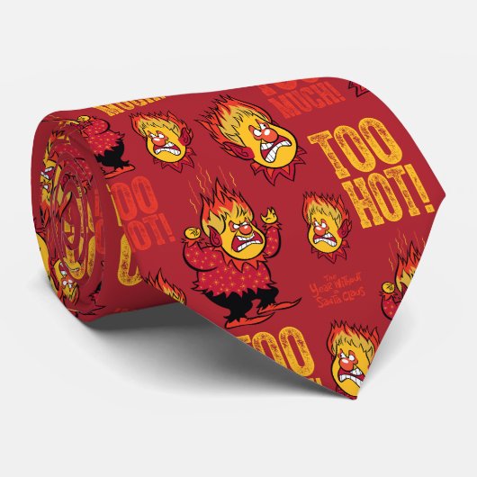Cravate THE YEAR WITHOUT A SANTA CLAUS™ Heat Miser Pattern (Roulé)