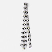 Cravate Théâtre de manchot drôle (Devant)