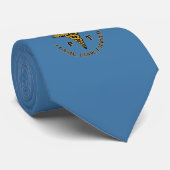 Cravate Thérapeute physique PT Caduceus VVV Shield (Roulé)