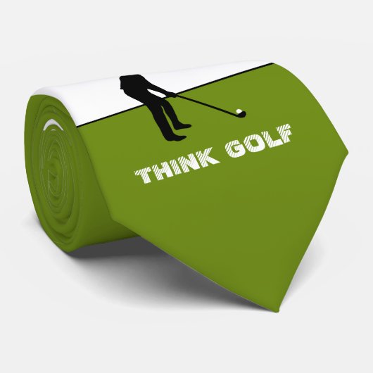 Cravate Think Golf, Pro Golf (Roulé)