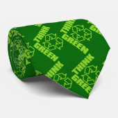 Cravate Think_Green (Roulé)