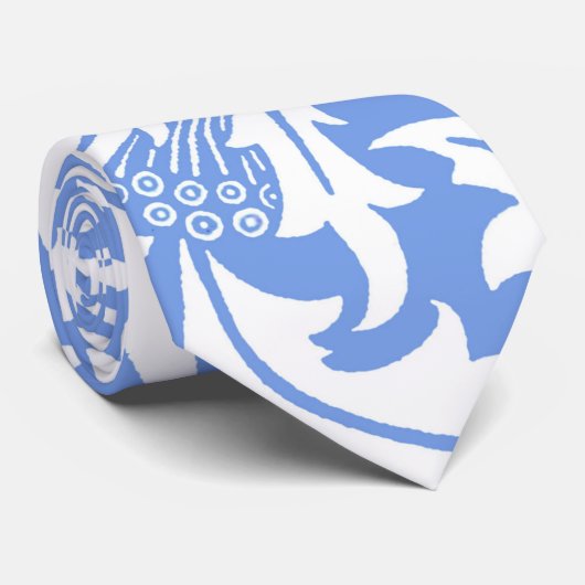 Cravate Thistle, William Morris (Roulé)