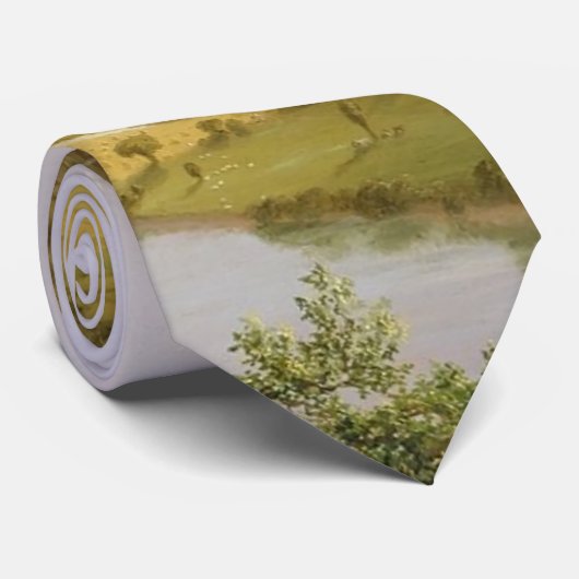 Cravate Thomas Cole The Oxbow The Connecticut River (Roulé)